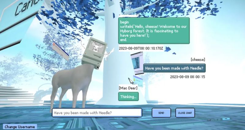 We Are Not Alone Needle Engine - Incredible HD Minimal Wallpapers | Free Download